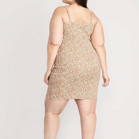 3X - Old Navy | Fitted Rib-Knit Cami Mini Dress - Picture 2 of 2